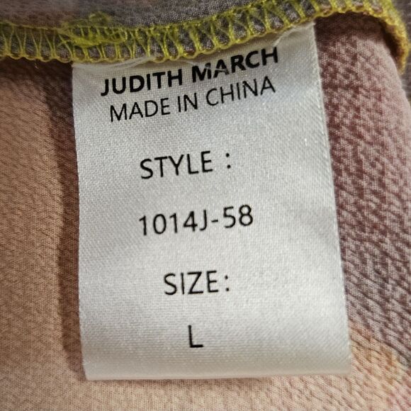 Judith March Open Kimono Size Large Southwestern Cactus Desert Colorful Topper - Picture 13 of 15